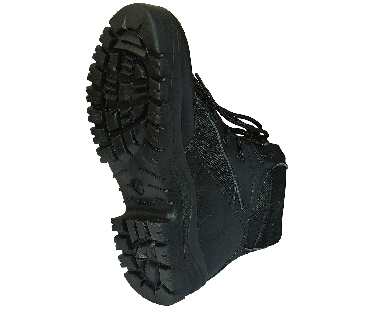 Semi Cut Outdoor Boots schwarz