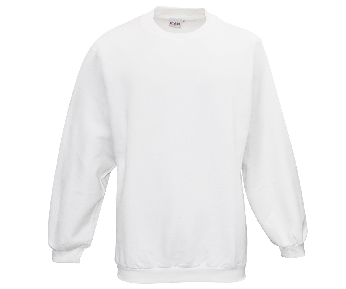 Active Wear Pullover weiß