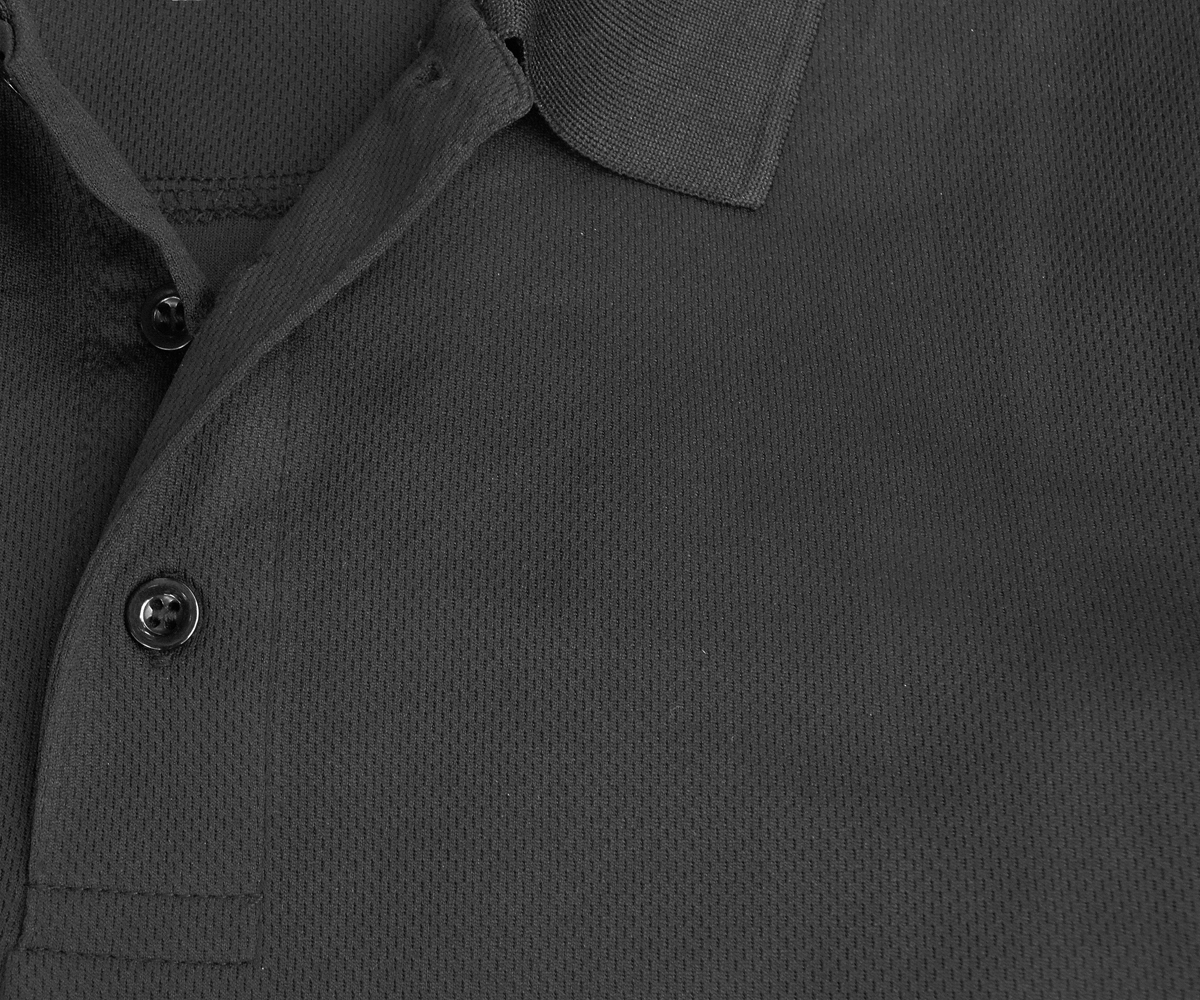 Tactical Polo Shirt QuikDry schwarz