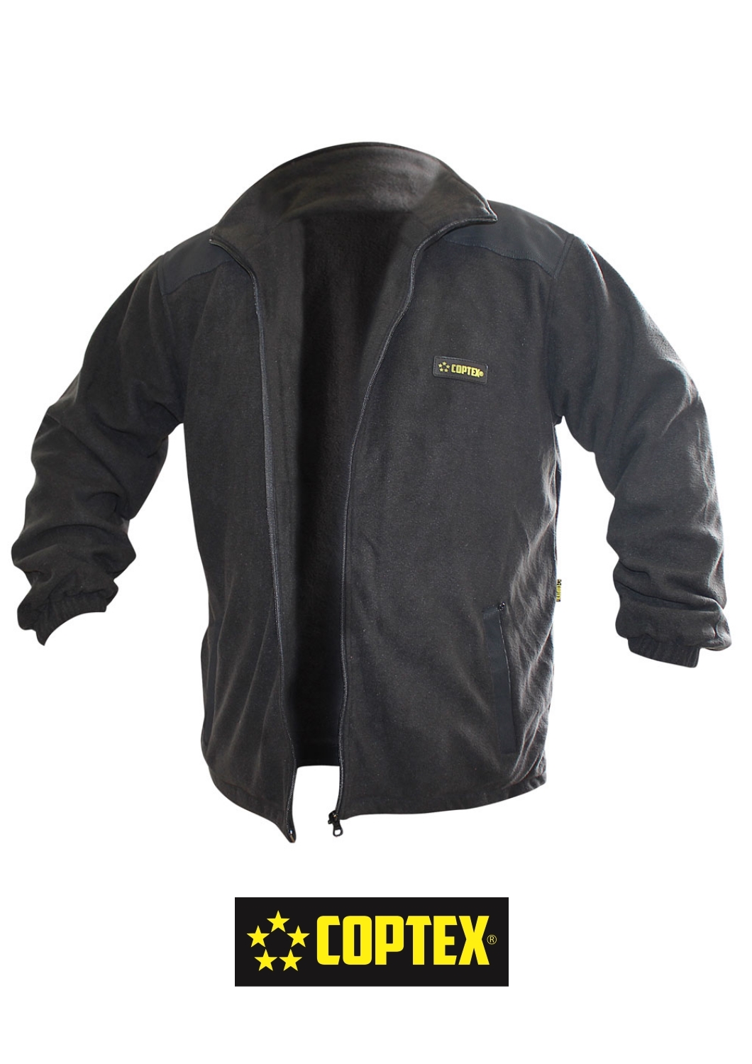 COPTEX Jacke mit Anti Pilling Fleece und Schulterverstärkung